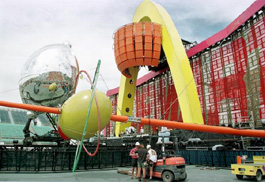 Popmart golden arch