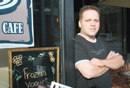 Ali El-Afifi of Taza Bistro and Cafe