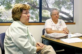 Marjorie Matthews and Margaret Gregg