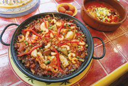 Paella tipica