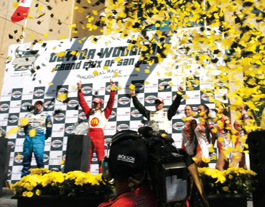 2005 San Jose GP trophy presentation