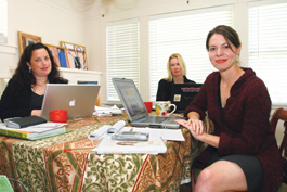 Elisa Camahort, Lisa Stone and Jory Des Jardins