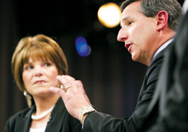 Patricia Dunn and Mark Hurd