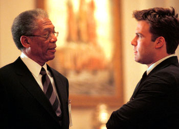 Morgan Freeman and Ben Affleck