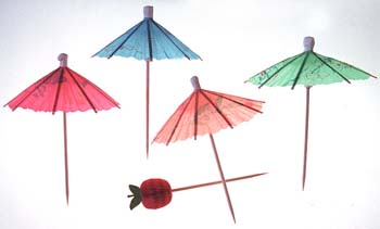 cocktail umbrellas