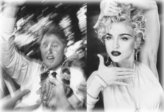 Clinton & Madonna