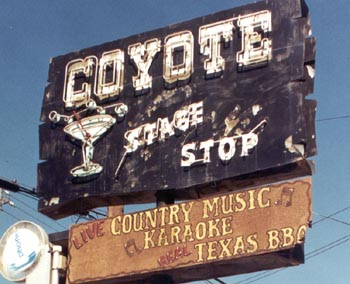 Coyote Inn Sign