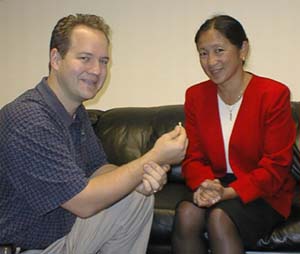 Mike Bertrand, Gigi Wang