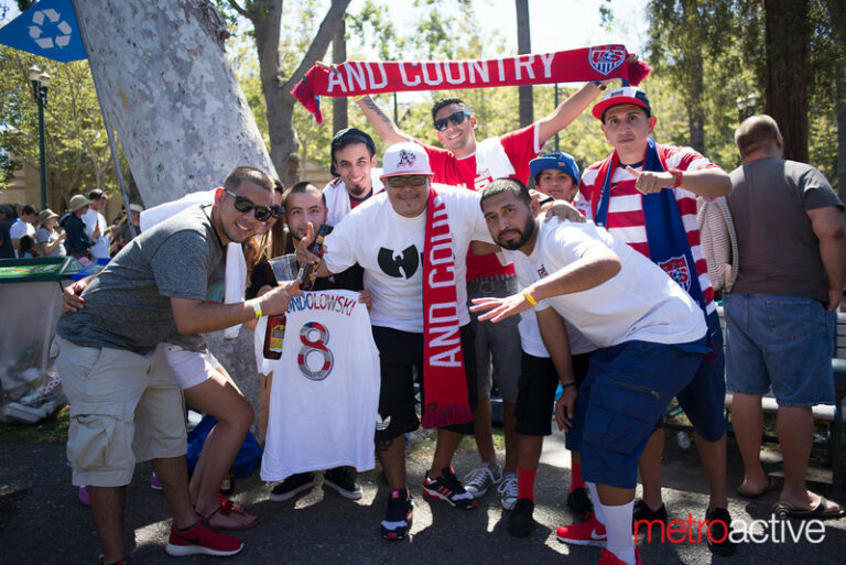 Photos: Fans Cheer on Team U.S. at St. James Park for the World Cup