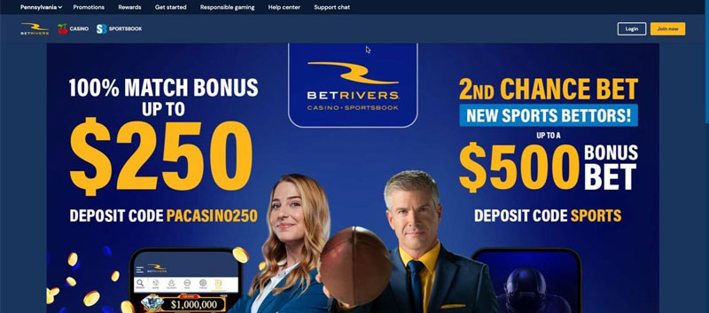 betrivers Best Pennsylvania Casino Apps