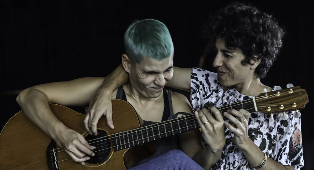 Kaki King and Tamar Eisenman at Stanford