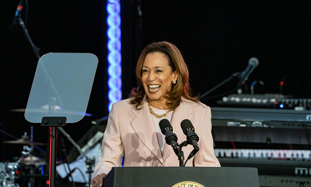 Image for display with article titled How Will Kamala Harris Stand on Cannabis Legalization?