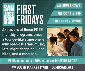 san jose museum of art, first fridays