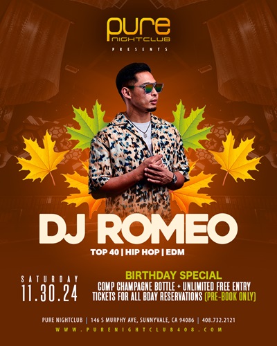 DJ Romeo in Sunnyvale