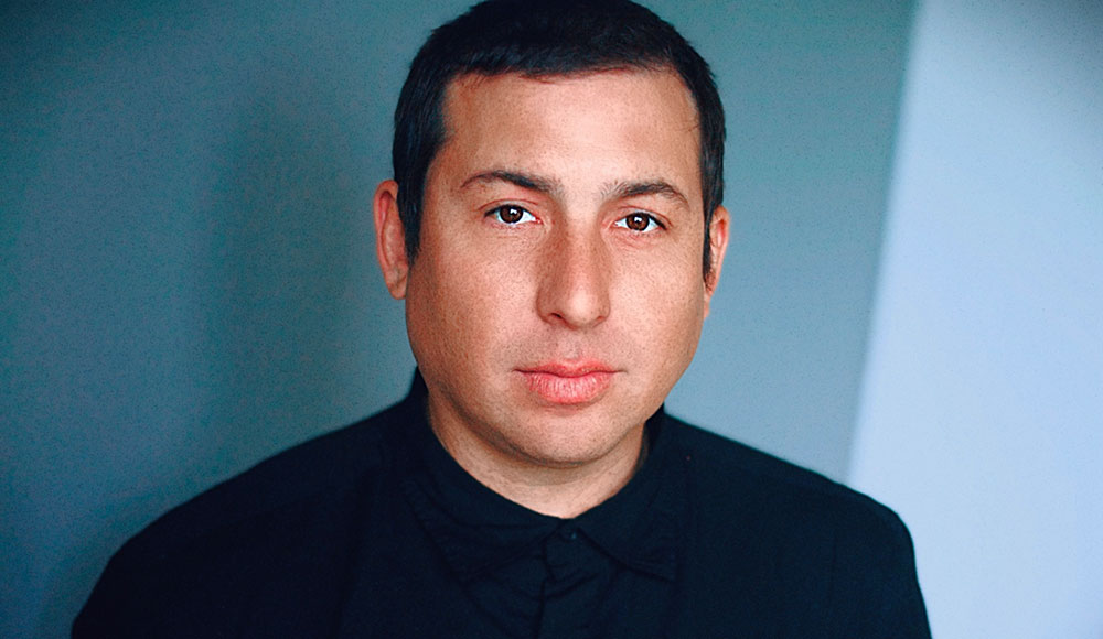 Portrait of man wearing a black shirt